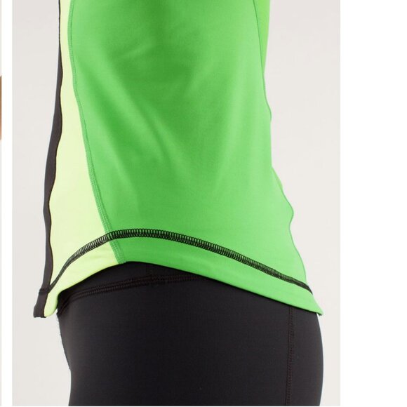 Lululemon Athetletica Cardio Kick Tank Neon Size 8 - Picture 12 of 12